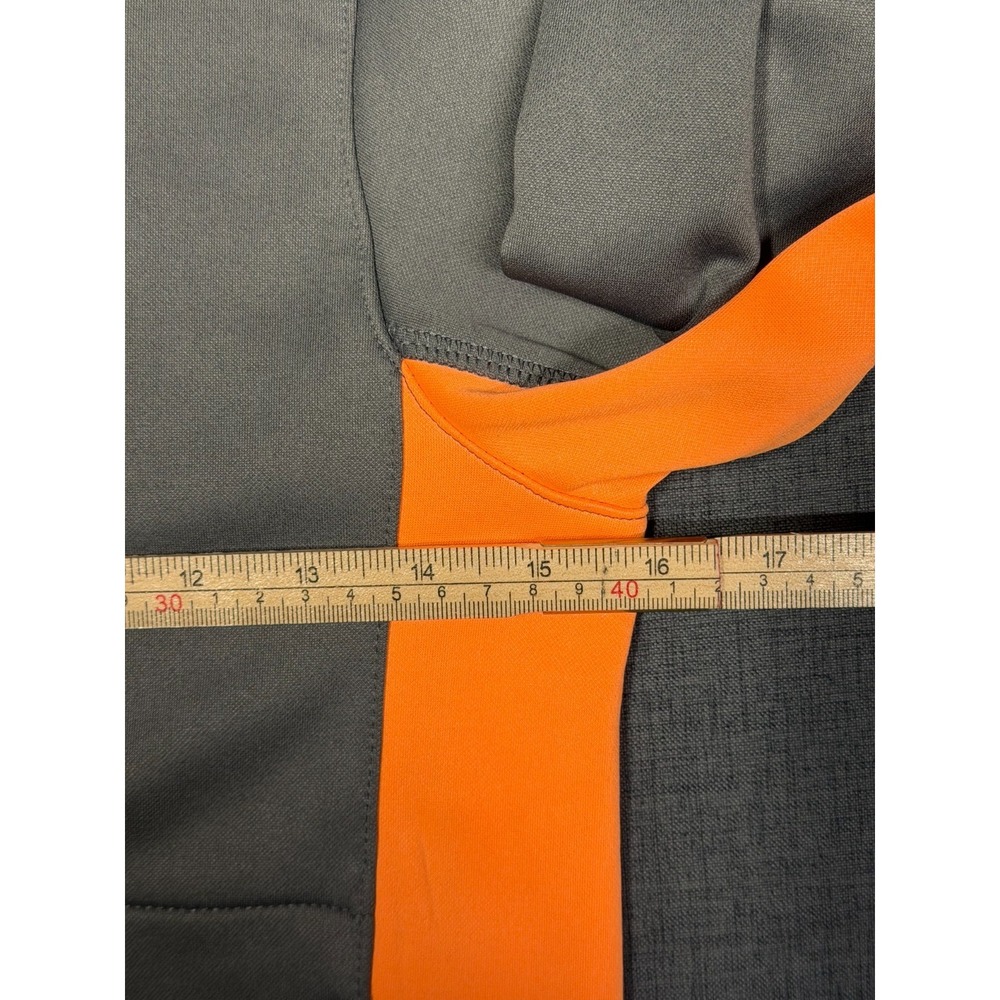 boys Jordan therma fit hoodie size small (6-7 Years) In Gray & Orange - Picture 8 of 16